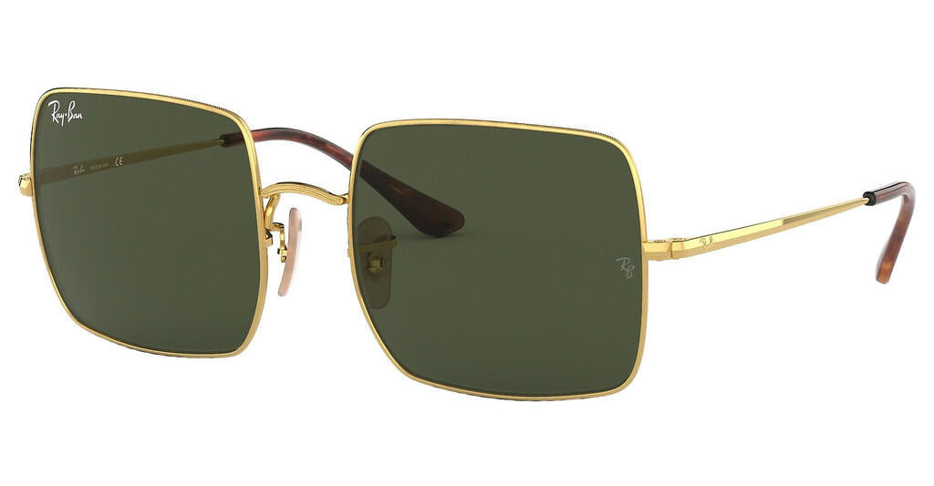 rayban gold square metal sunglasses