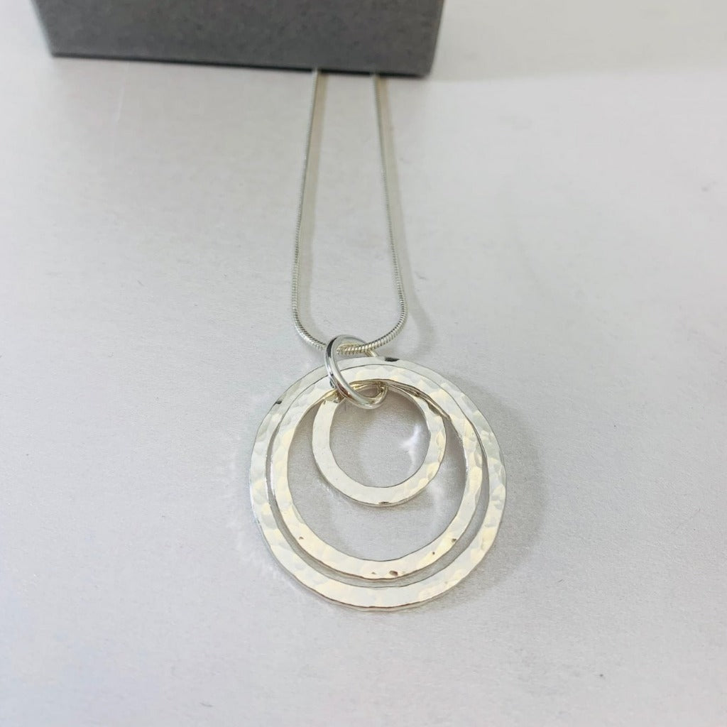 Holly Silver by Rebecca - Ripples of Love Necklace