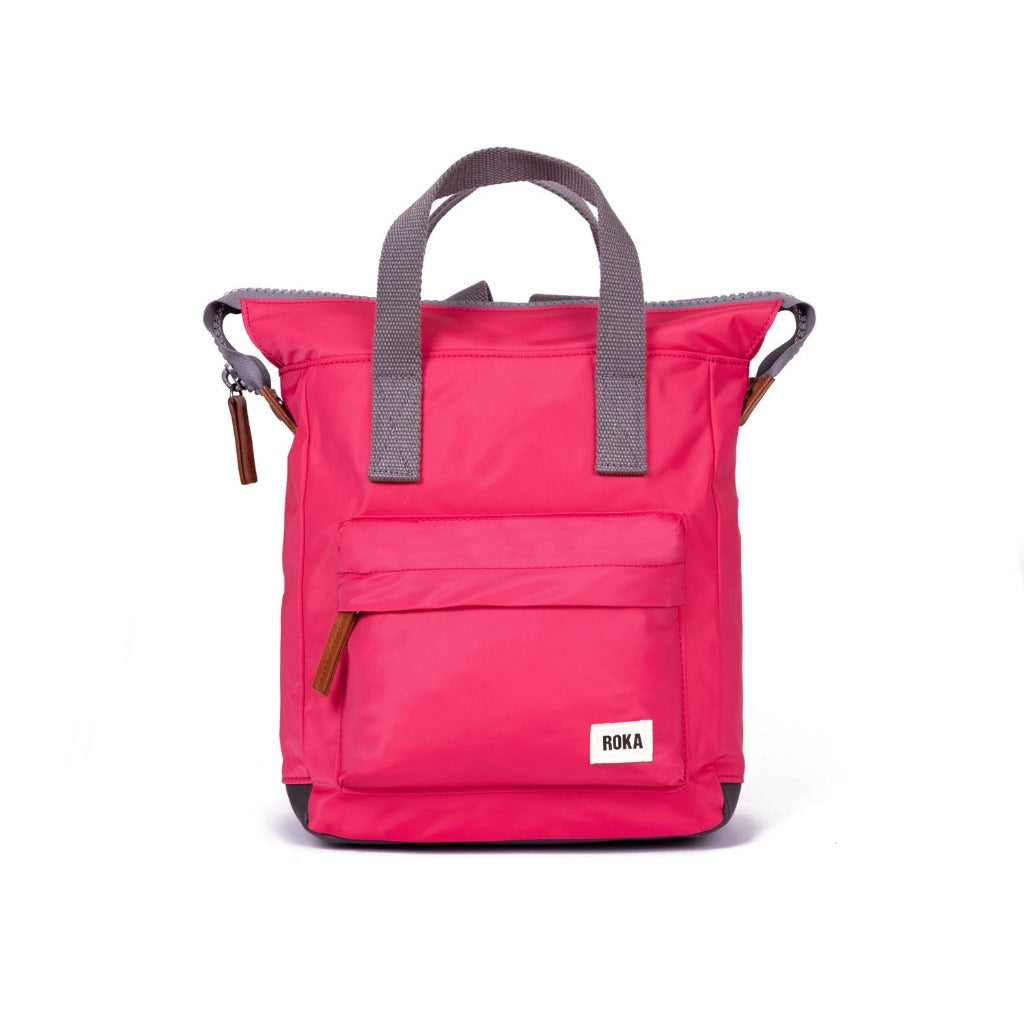 Roka Bag Sustainable Nylon Raspberry Colour Bantry B