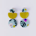 NADEGE HONEY EARRINGS SPRING COLLECTION MEADOW STYLE EARRINGS CLAY POLYMER