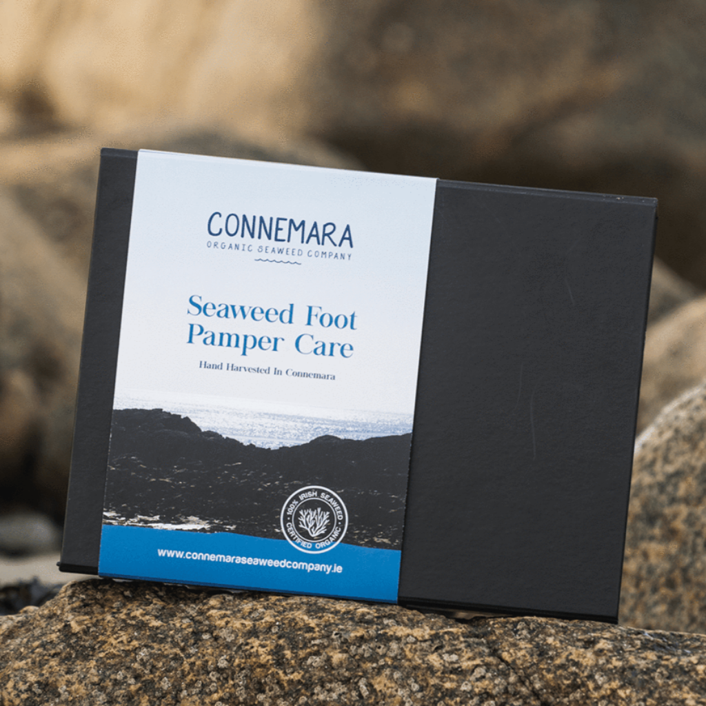 connemara organic seaweed company seaweed foot pamper care set christmas irish gift idea