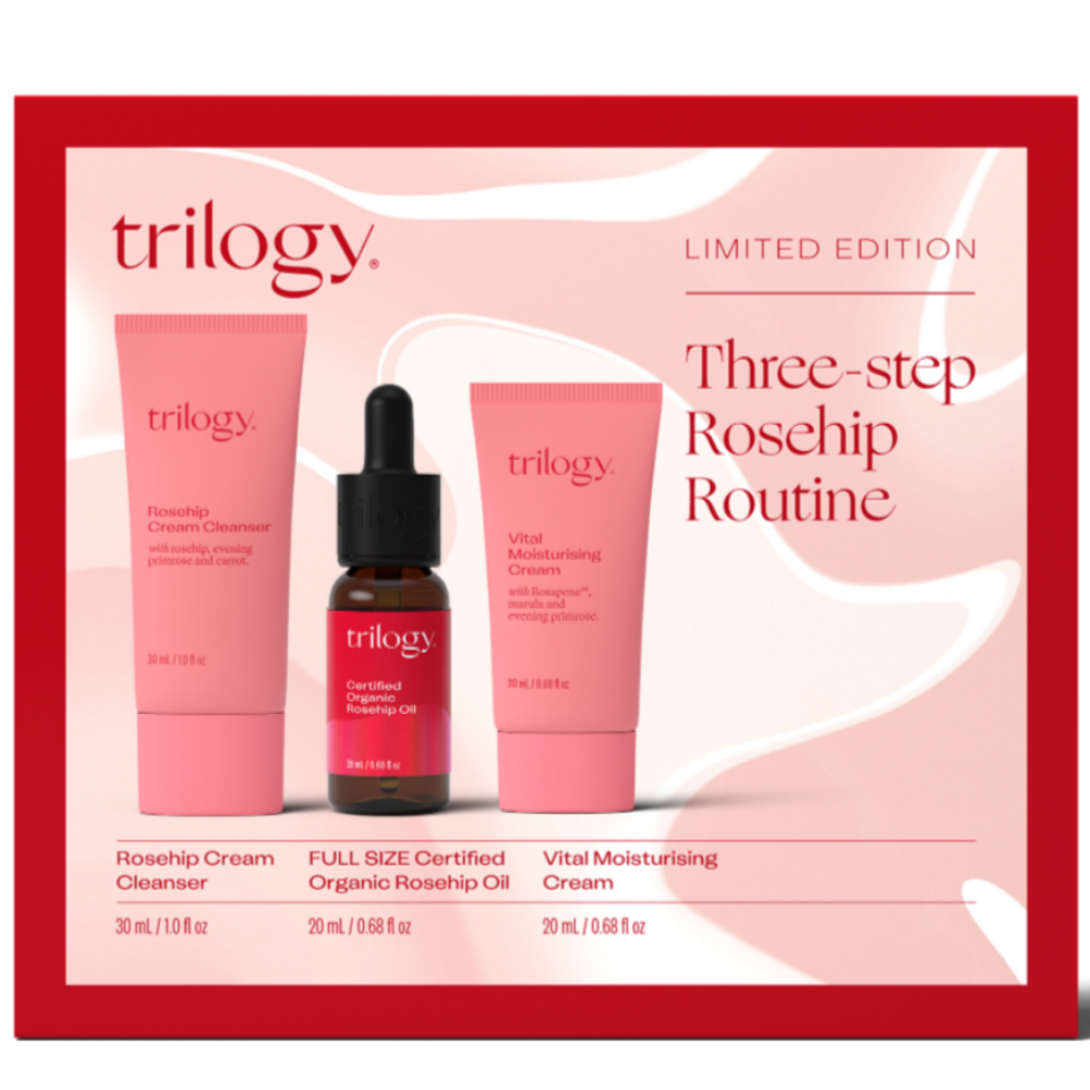 Trilogy Three-Step Rosehip Routine Limited Edition Gift Set