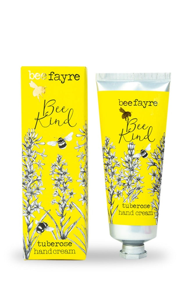 Beefayre hand cream 60ml All natural Tuberose scent