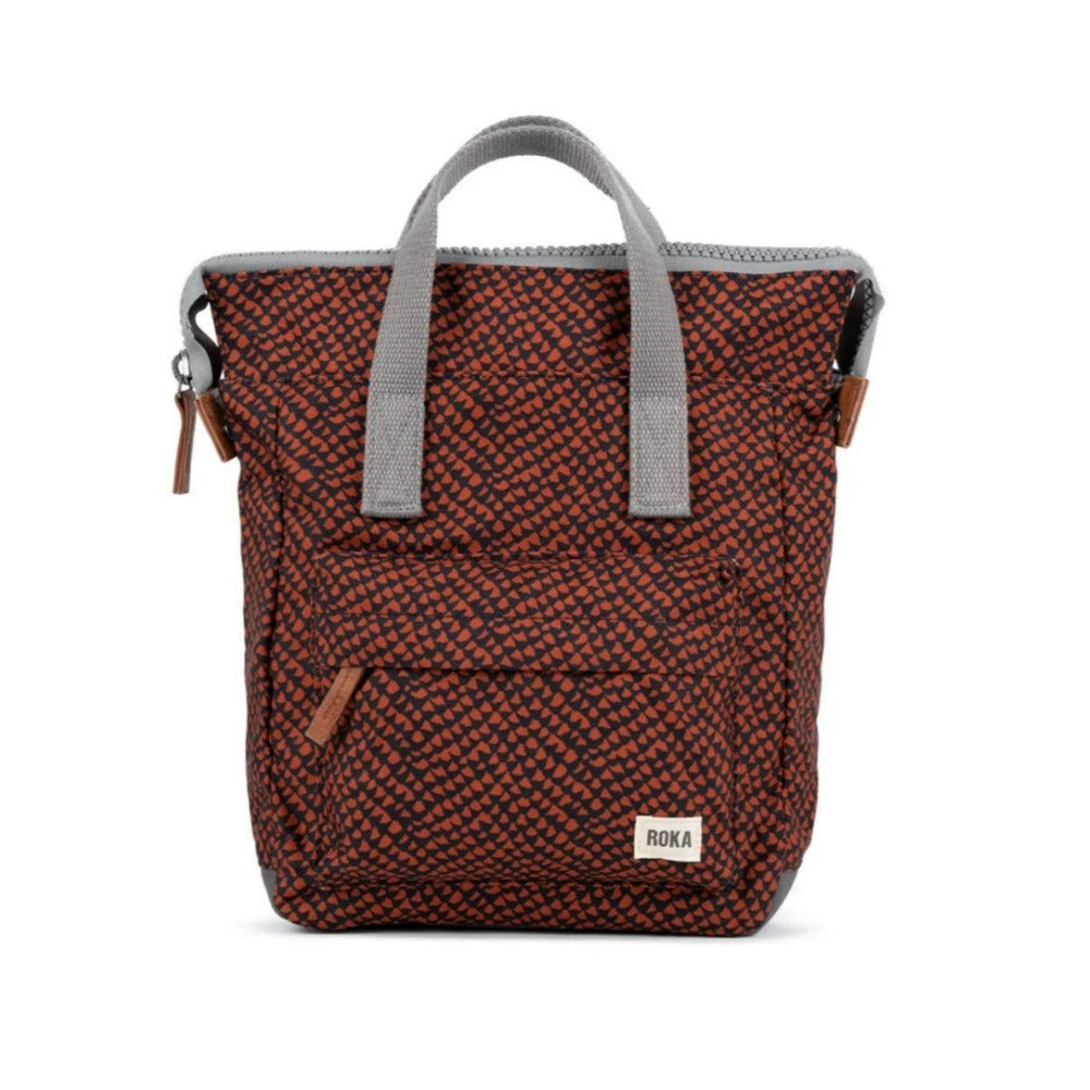 bantry b design ginger snake small canvas style backpack bag