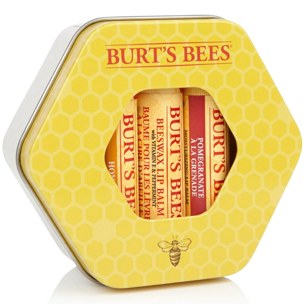 BURT'S BEES christmas gift ideas Burt's Bees Moisturising Lip Balm Set