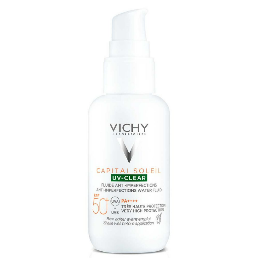 Vichy Capital Soleil UV-Clear SPF 50+ Anti-Imperfections Water Fluid 40ml