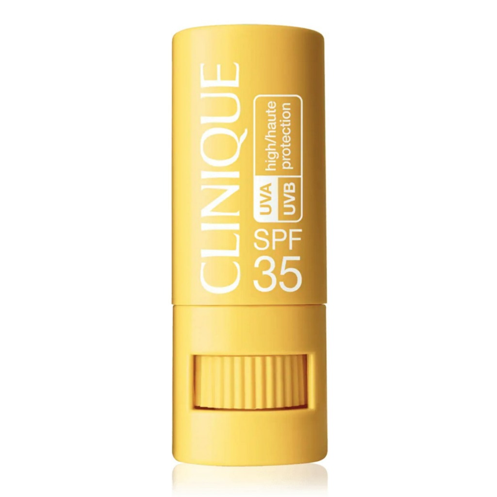 Clinique targeted sun protection stick sunscreen SPF35 broad spectrum sunscreen protection summer
