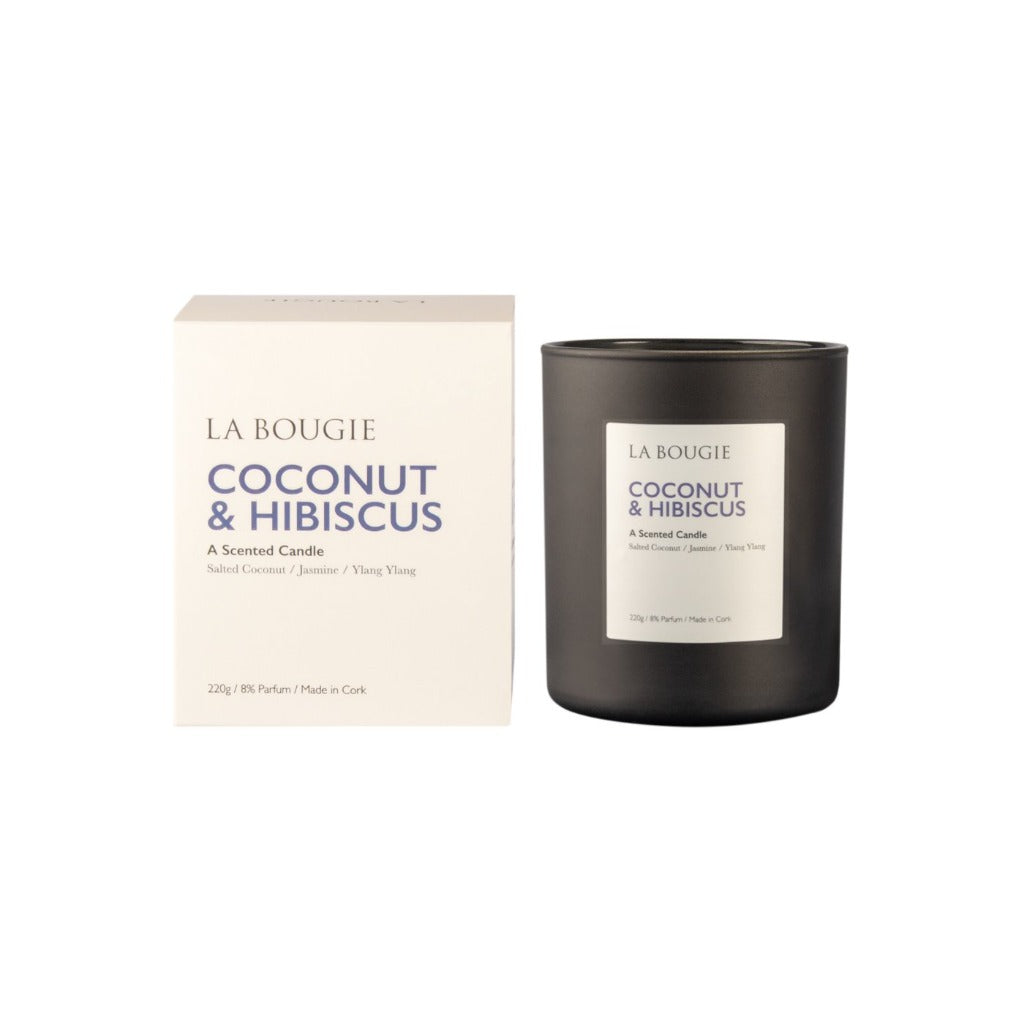 coconut & hibiscus candle by la bougie christmas gift idea