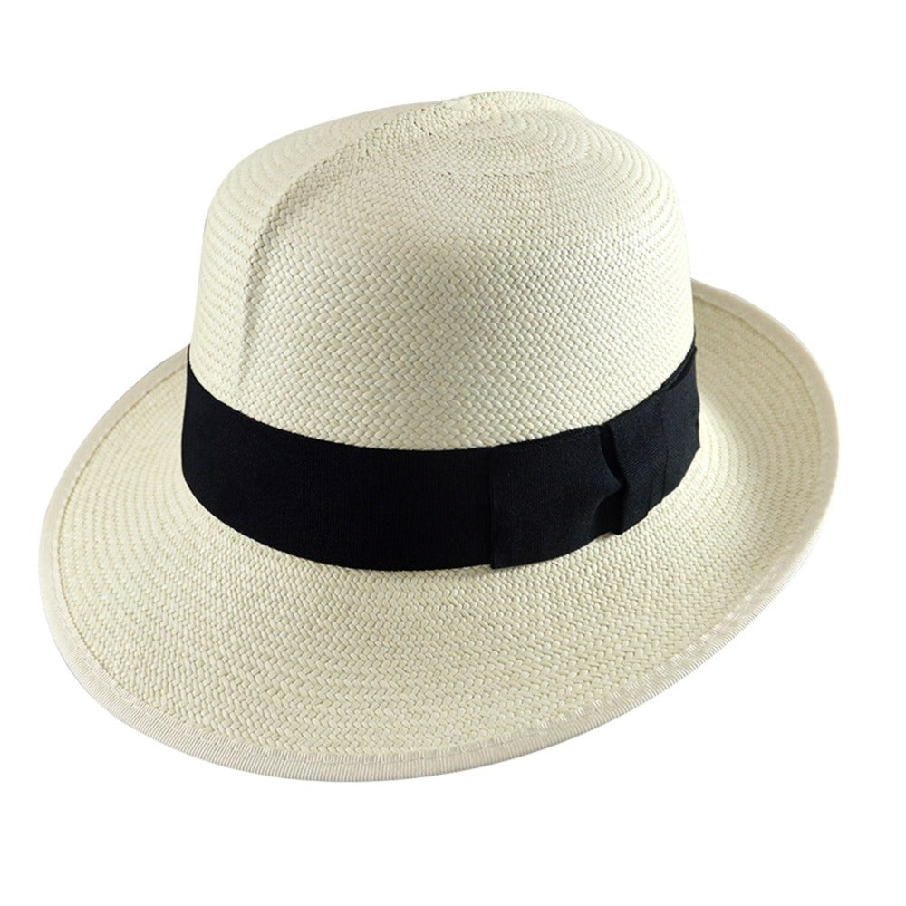 Panama Hats by Majesa - Folding Cuenca 3/5 Ivory
