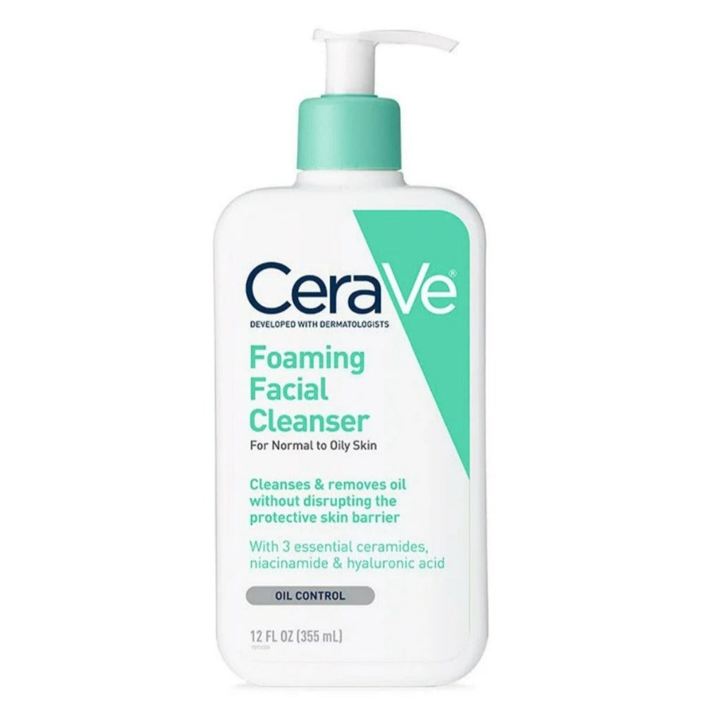 CeraVe Foaming Cleanser for Normal to Oily Skin 473ml