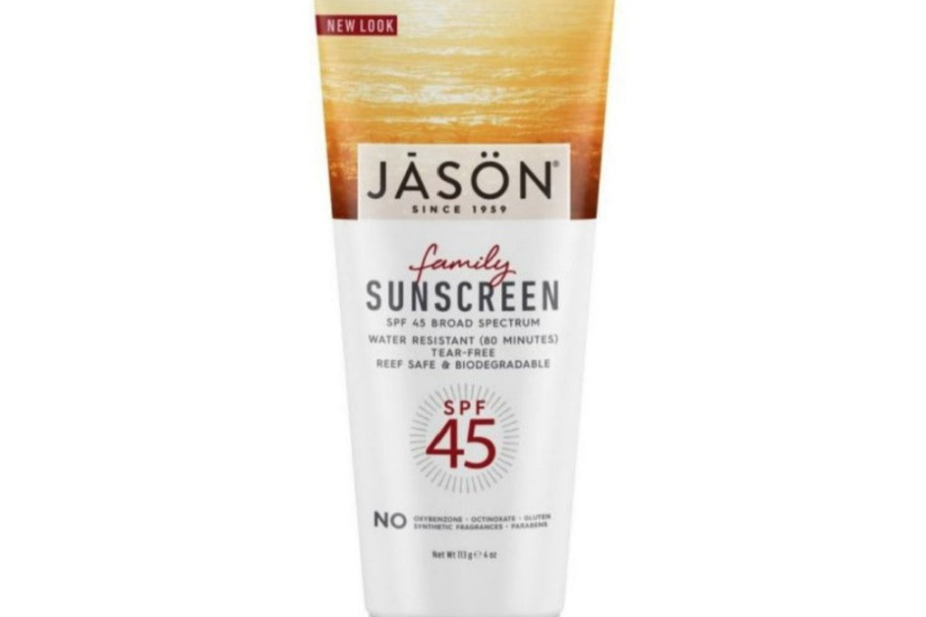 Jason Natural Family Sunscreen SPF45 Broad-spectrum spf sunscreen protection 