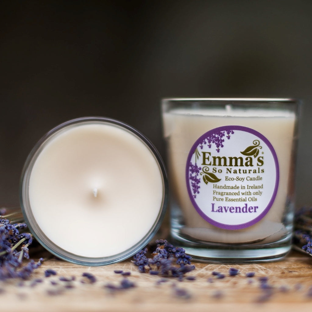Emma So Natural Eco Soy Candles lavender essential oils gift christmas idea