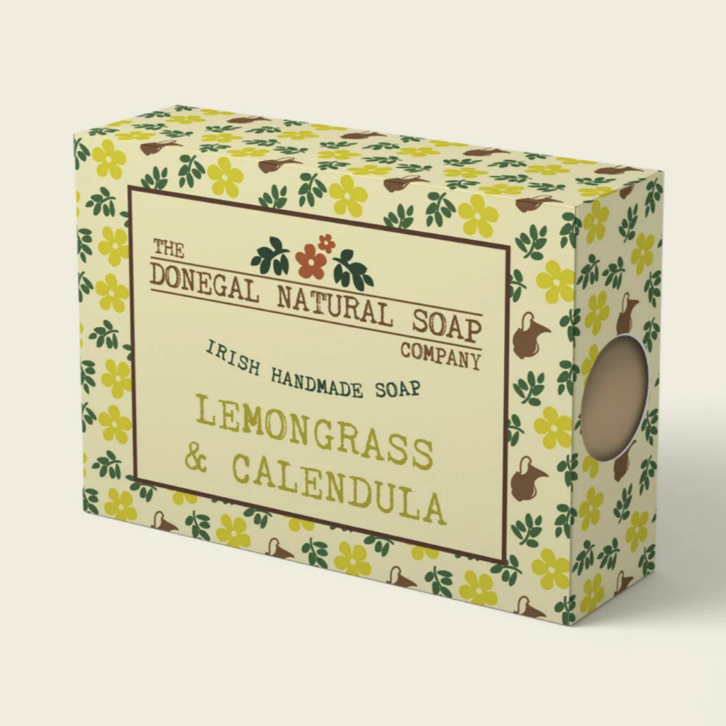 Donegal Natural Soap Lemongrass & Calendula Bar 100g