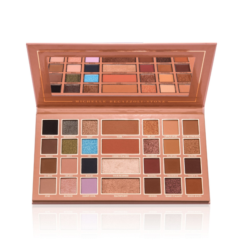BPerfect - Mrs Glam Magnificent Palette eyeshadow and face makeup palette