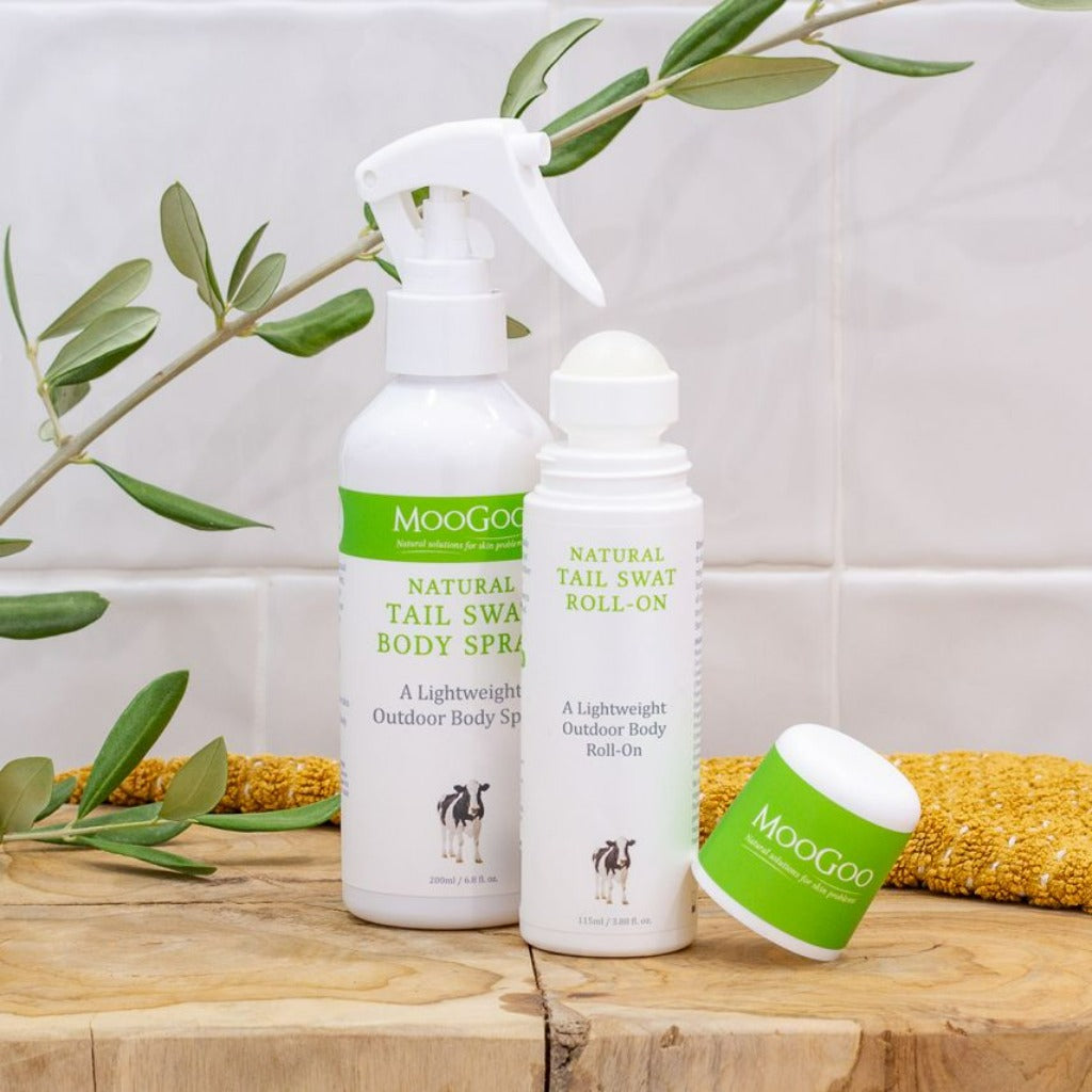 Town Centre Pharmacy MooGoo Natural Tail-Swat Body Spray and Roll On