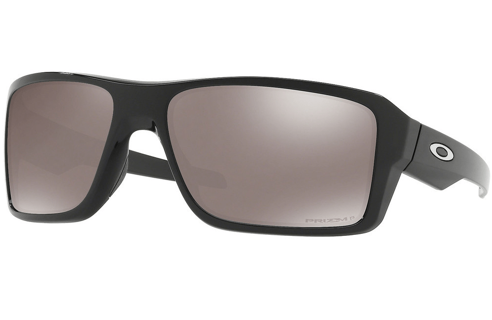 Oakley sunglasses 08 matte black frame/black Iridium Polarized prizm lens Oakley Double Edge 9380 Sunglasses