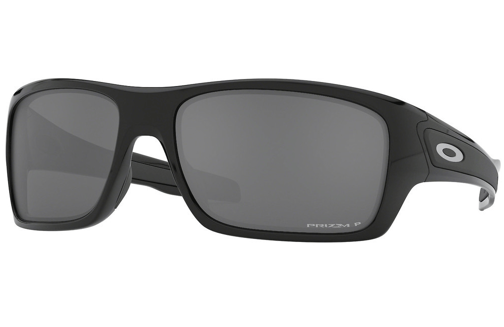 Oakley sunglasses 41 Polished Black/ Prizm Black Polarised Oakley Turbine 9263 65mm Sunglasses