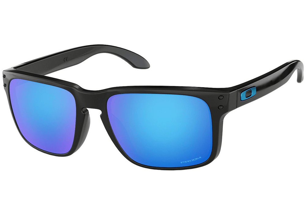 Oakley sunglasses F5- Polished black with Blue Prizm lens Oakley Holbrook 9102-F5 57mm Sunglasses for Men