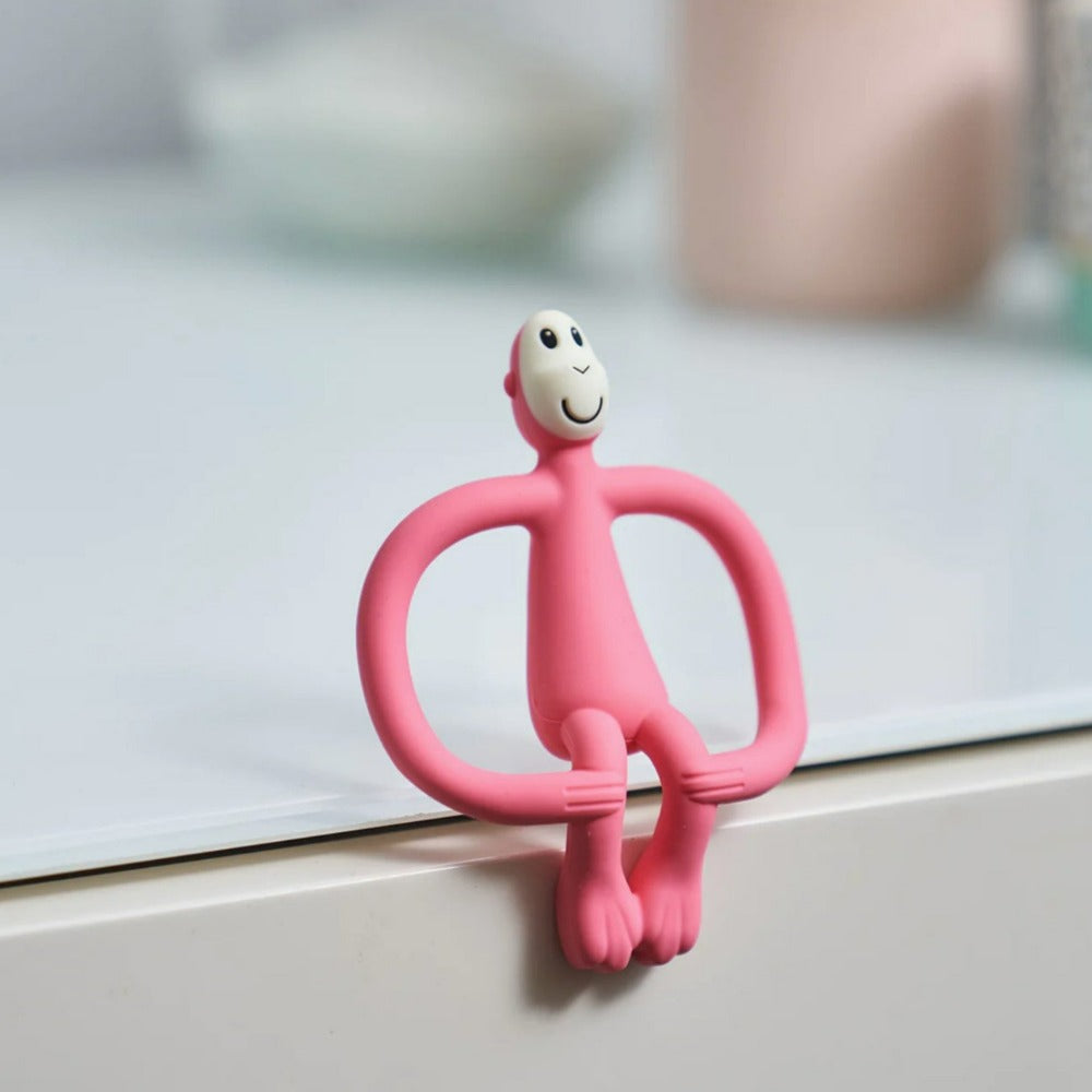MatchStick Monkey™ Teethers pink