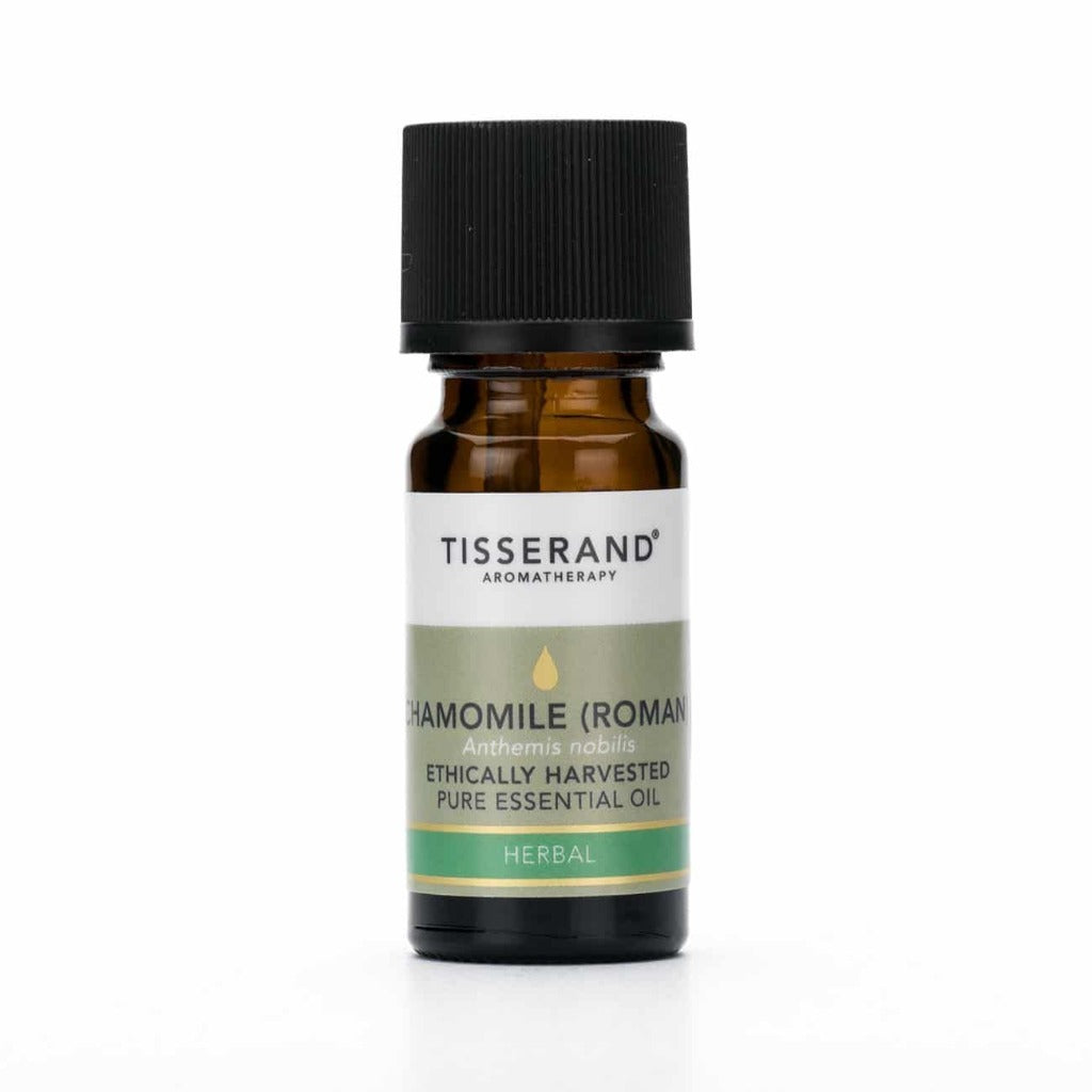 tisserand chomomile roman ethically harvasted herbal pure eseential oil 9ml bottle wellbeing