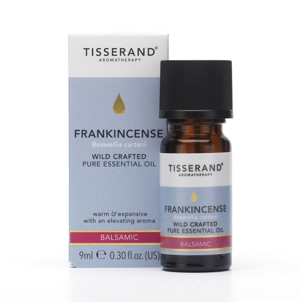 tisserand frankincense wild crafted pure essential oil balsamic 9ml bottle wellbeing