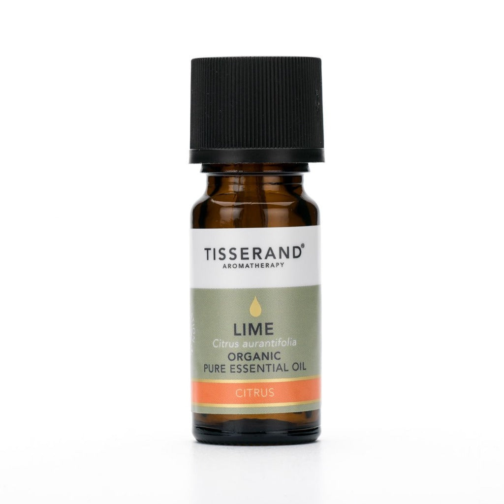 tisserand lime citrus pure essential oil organic 9ml bottle wellbeing