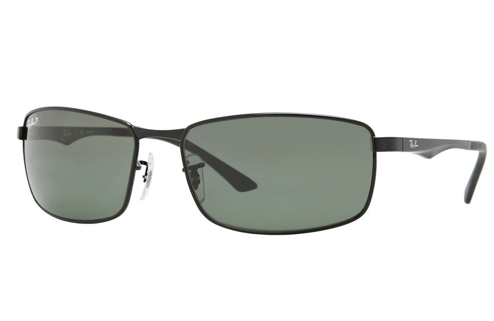Ray-Ban sunglasses 002/9A Black Polarized 61mm Ray-Ban RB3498 004/71 61mm Mens Sunglasses