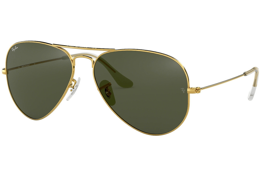 Ray-Ban sunglasses 58mm / LO205 Gold arista with G15 lens Ray-Ban Classic Aviator Sunglasses RB3025