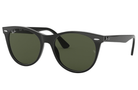 Ray-Ban sunglasses 901/58 Black with dark grey polarised lens Ray-Ban Wayfarer II RB2185 Ladies Sunglasses