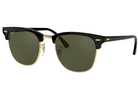 Ray-Ban sunglasses W0365 Black/Gold Ray-Ban Clubmaster  Sunglassses RB3016