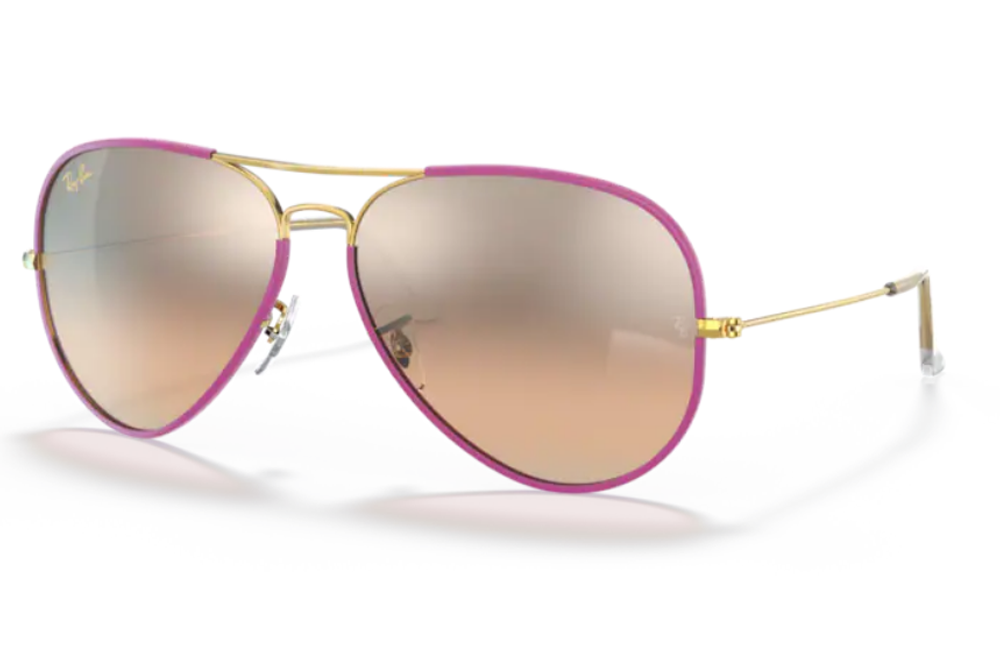 rayban pink aviator sunglasses