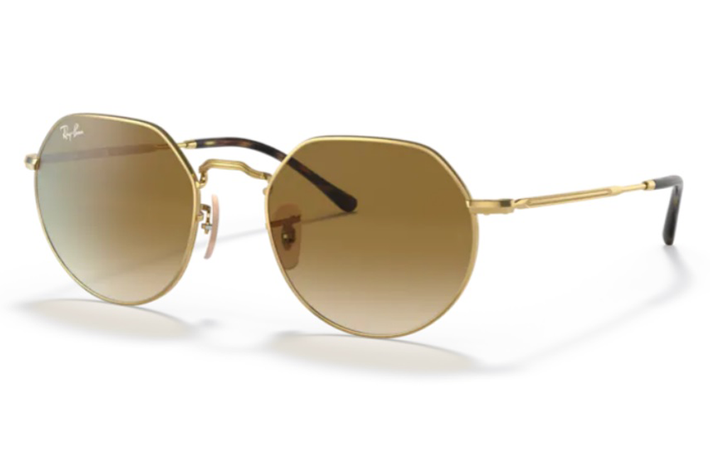 Town Centre Pharmacy 001/51 Gold/ Brown Graduated Lens / 53mm Ray-Ban Jack RB3565 Sunglasses