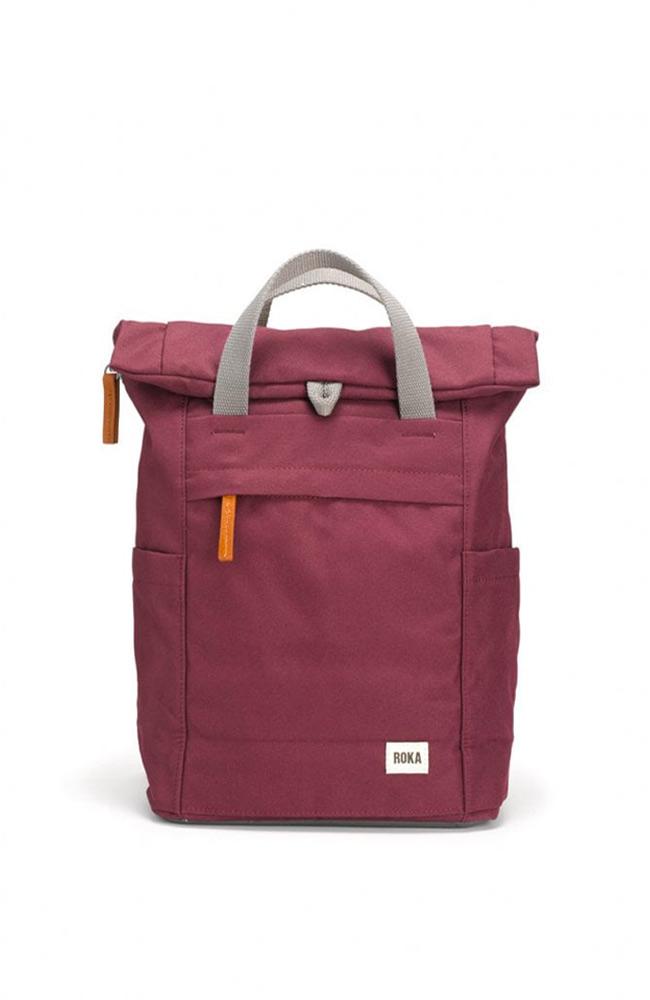 Roka bags  Sienna plum Roka Finchley A Sustainable Backpack