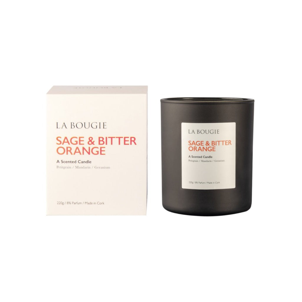 sage & bitter orange scented candle by la bougie christmas gift idea
