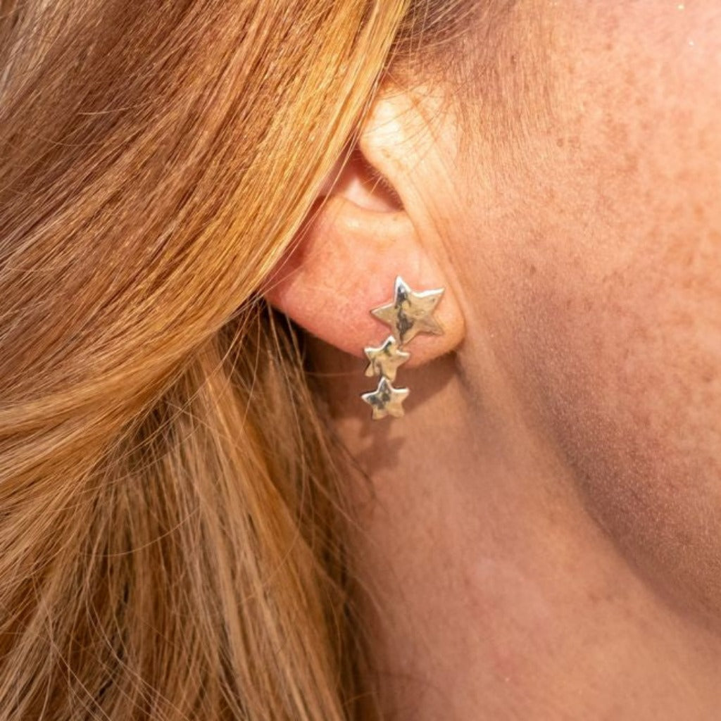 Holly Silver by Rebecca - Shoot for the Stars Studs Earrings