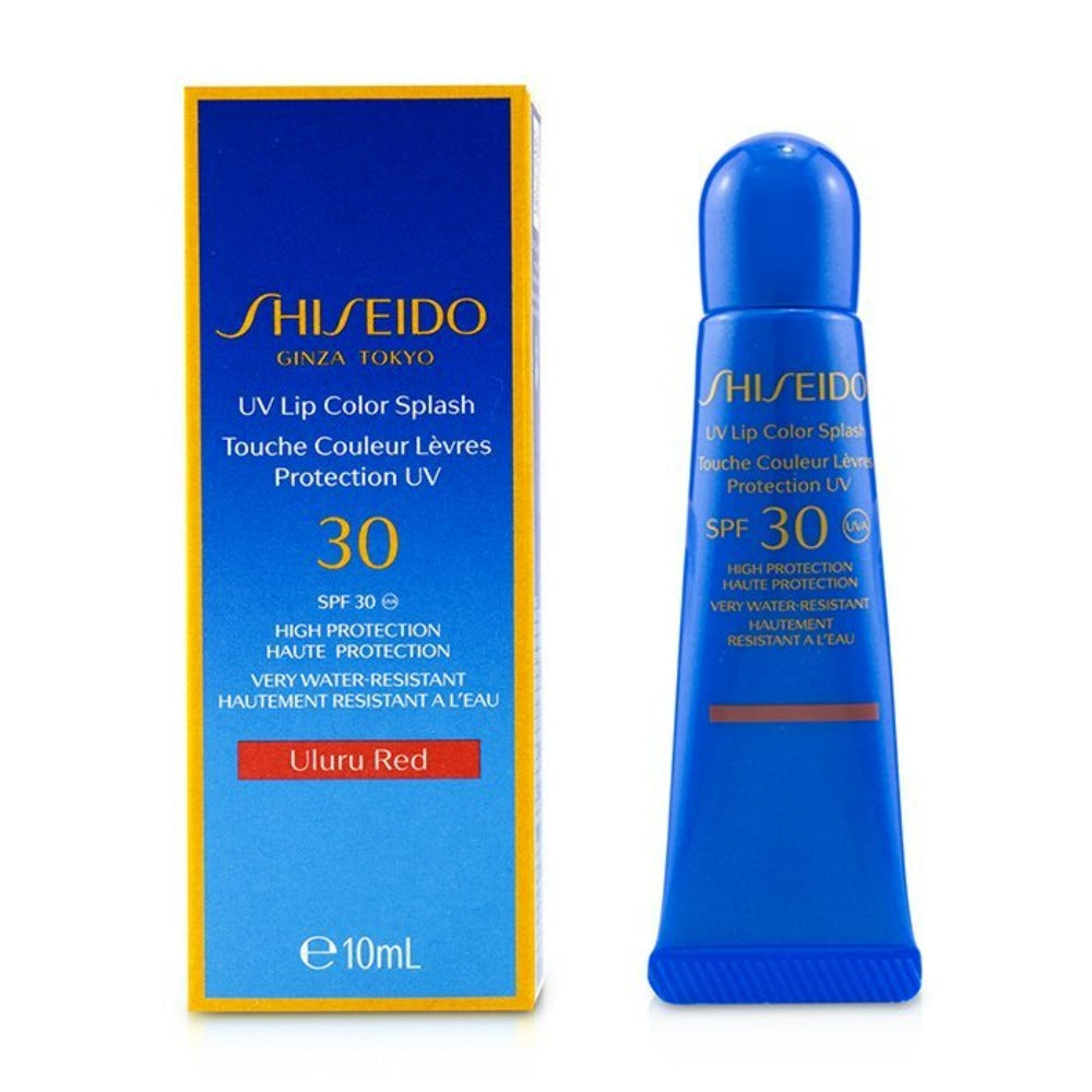 Shiseido UV Lip Color Splash SPF 30 High Protection Uluru Red