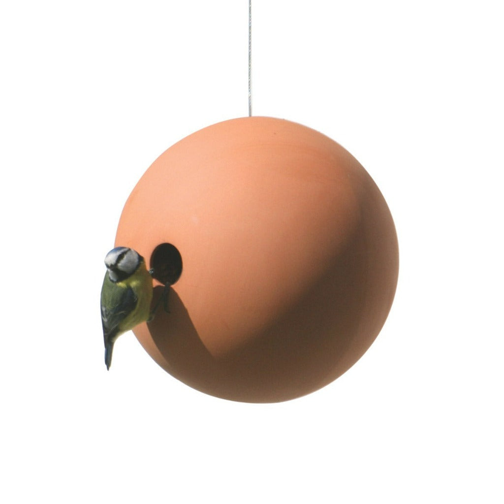 birdhouse birdball green & blue company small birdhouse gift garden idea