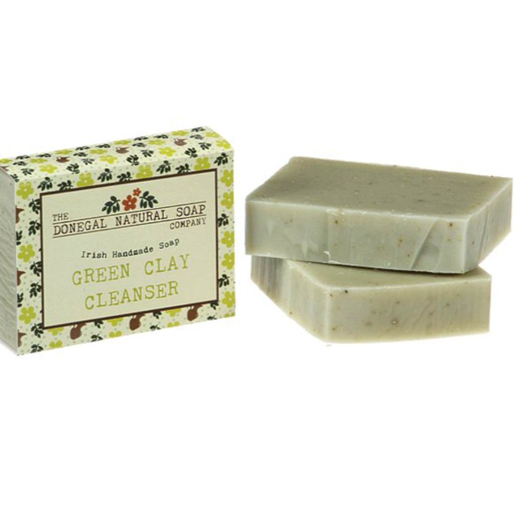 The Donegal Natural Soap Company shop irish Green Clay Cleanser Natural Soap