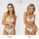Vita Liberata Tinted Heavenly Tanning Elixir Medium 150ml models before and after