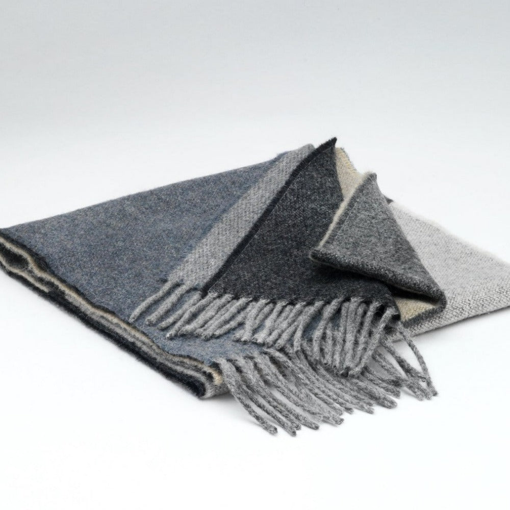 McNutt Scarf of Donegal - Lambswool Tokyo Stripe