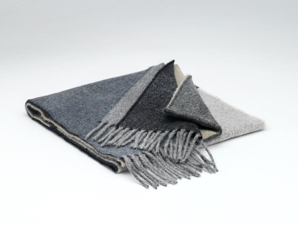 McNutt Scarf of Donegal - Lambswool Tokyo Stripe