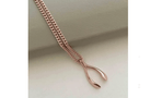 Town Centre Pharmacy  Katie Mullally Tiny Rose Gold Wishbone Necklace