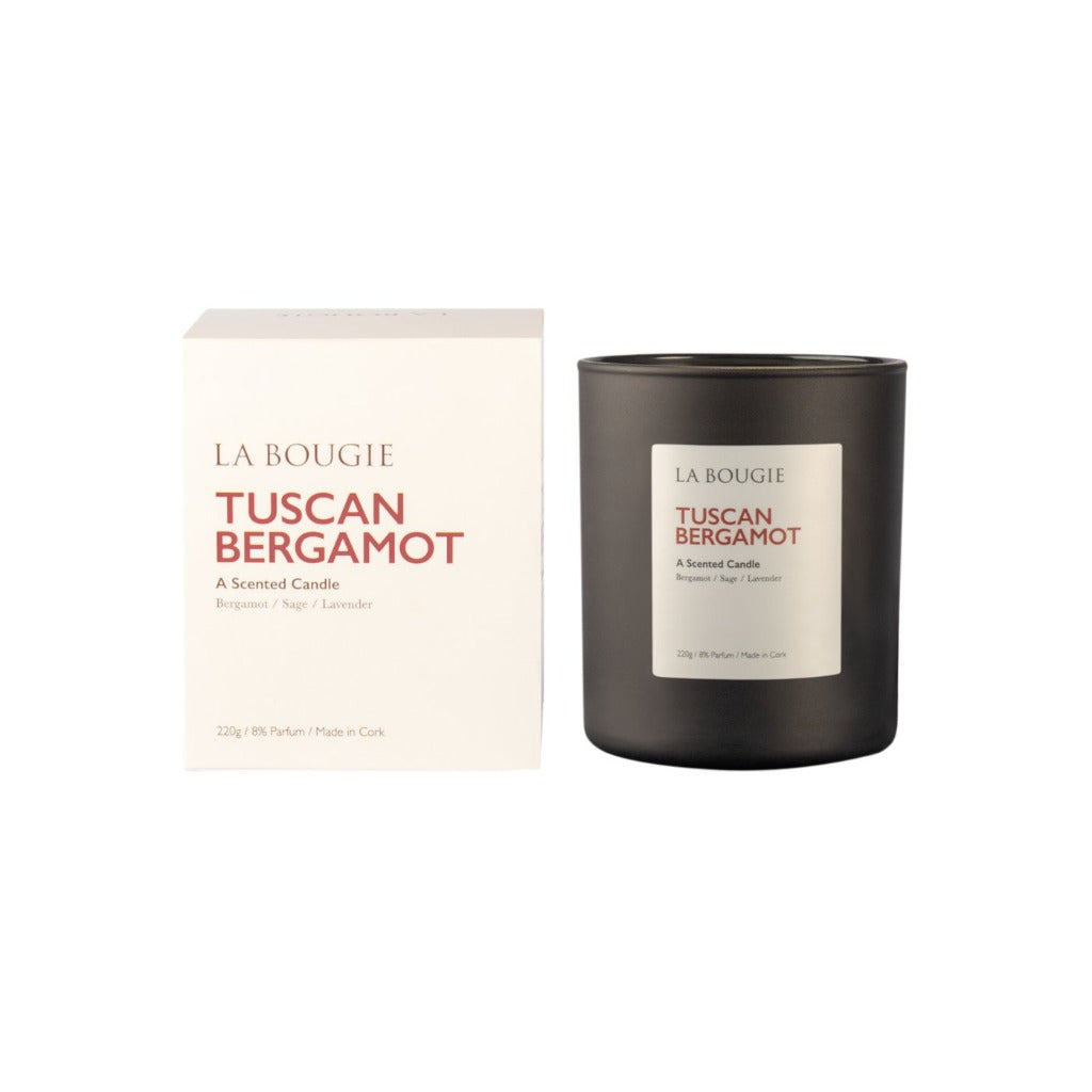 La bougie candles tuscan bergamot safe lavender 50 hour burn time